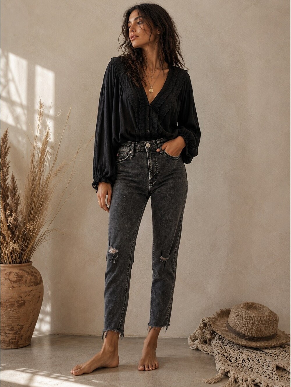Hudson distressed Jeans - size 27